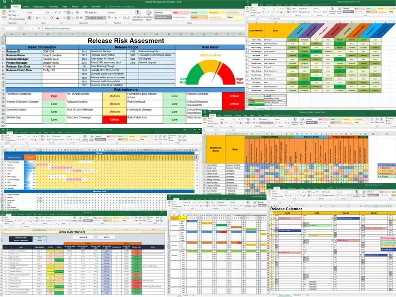 Project Management Executive Dashboard Bundle Preview